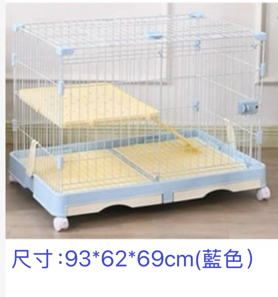 大空間雙抽屜設計貓籠